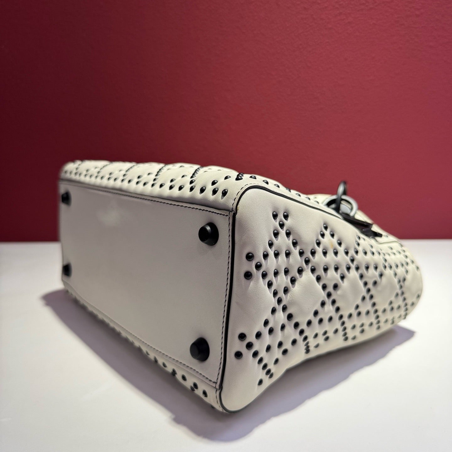 Dior - Lady Dior - Leather - White - (medium)