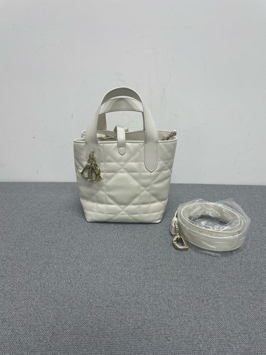 Dior - Lady Dior - Leather - White - (mini)