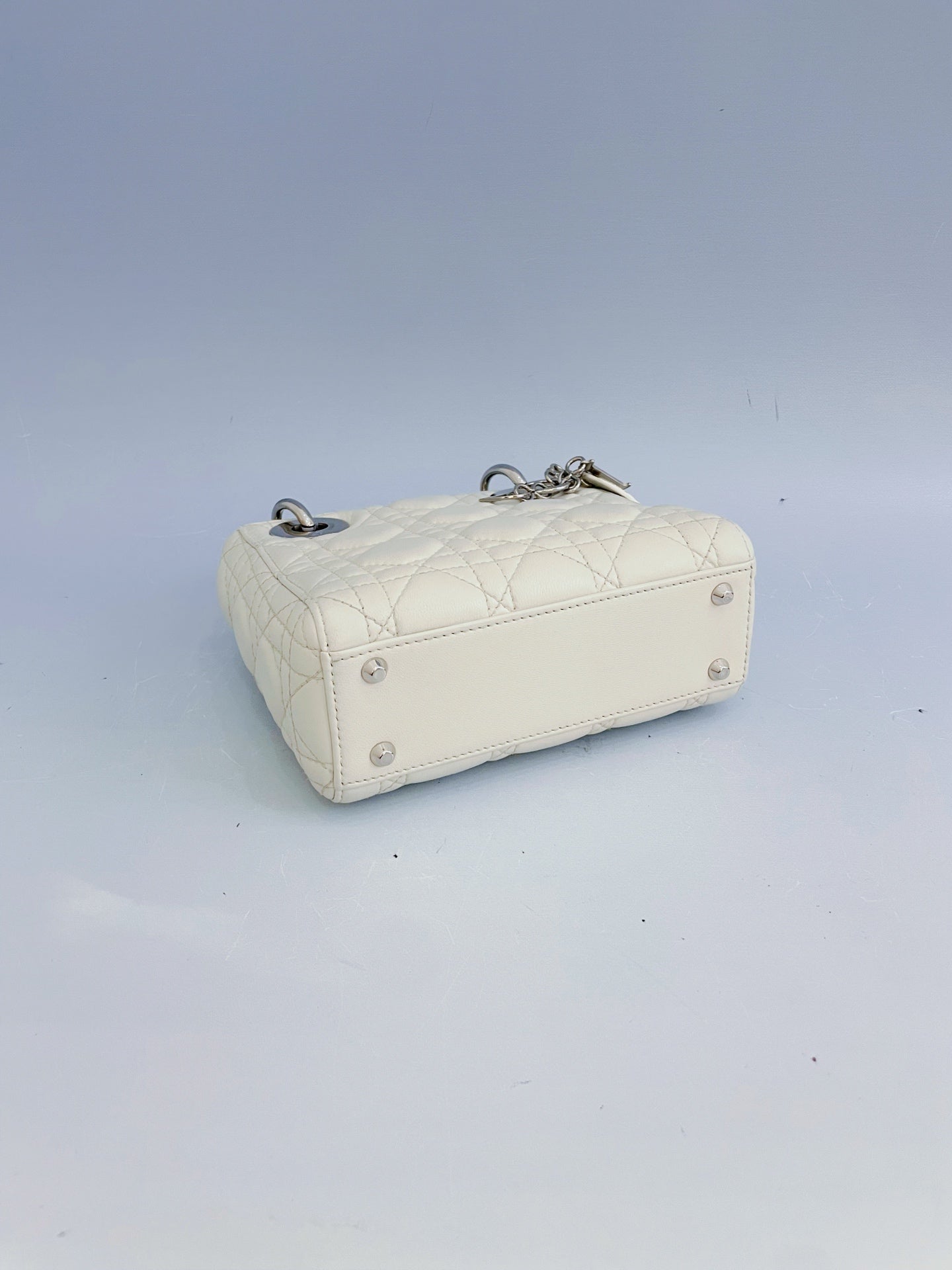 Dior - Lady Dior - Leather - White - (mini)