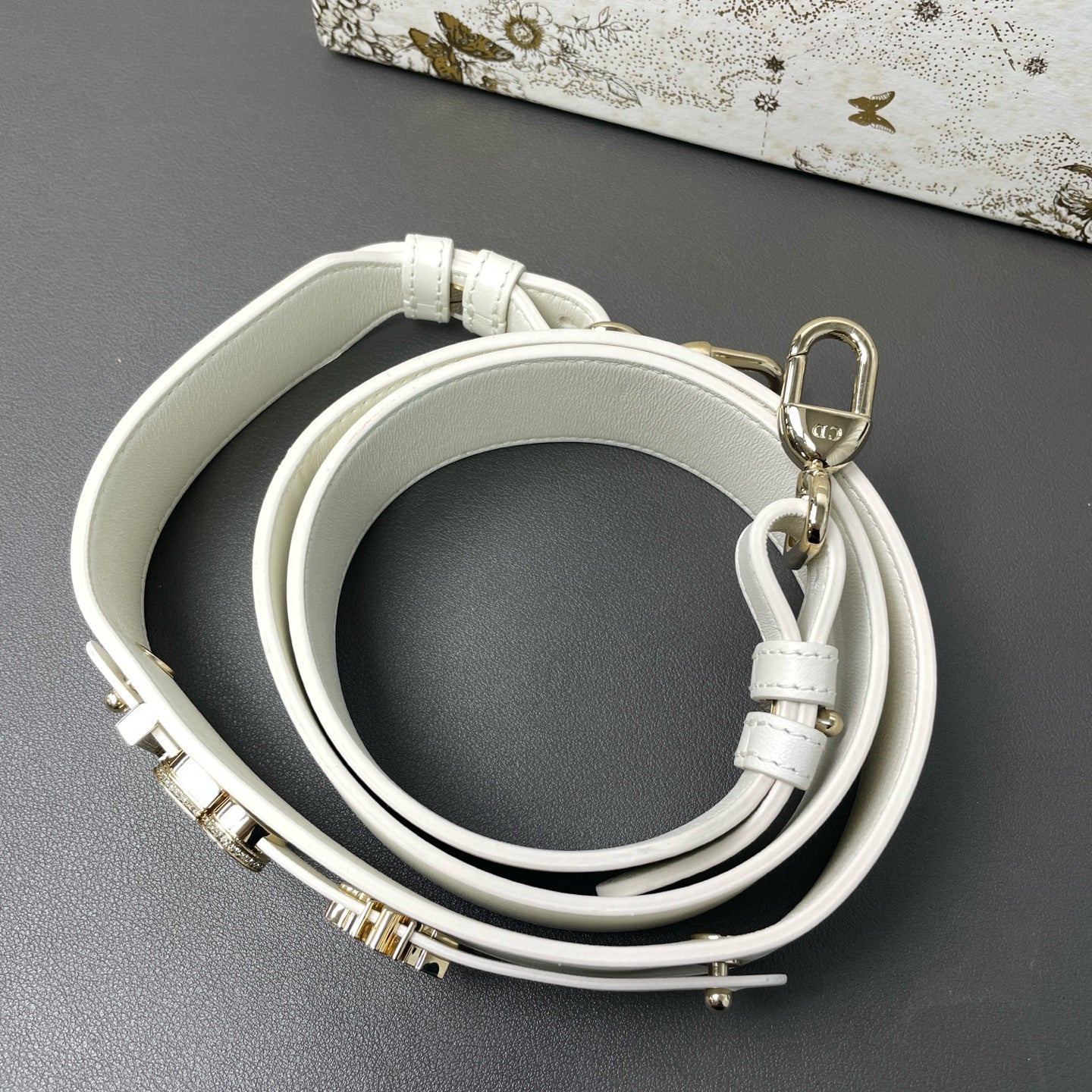 Dior - Lady Dior - Leather - White - (mini)