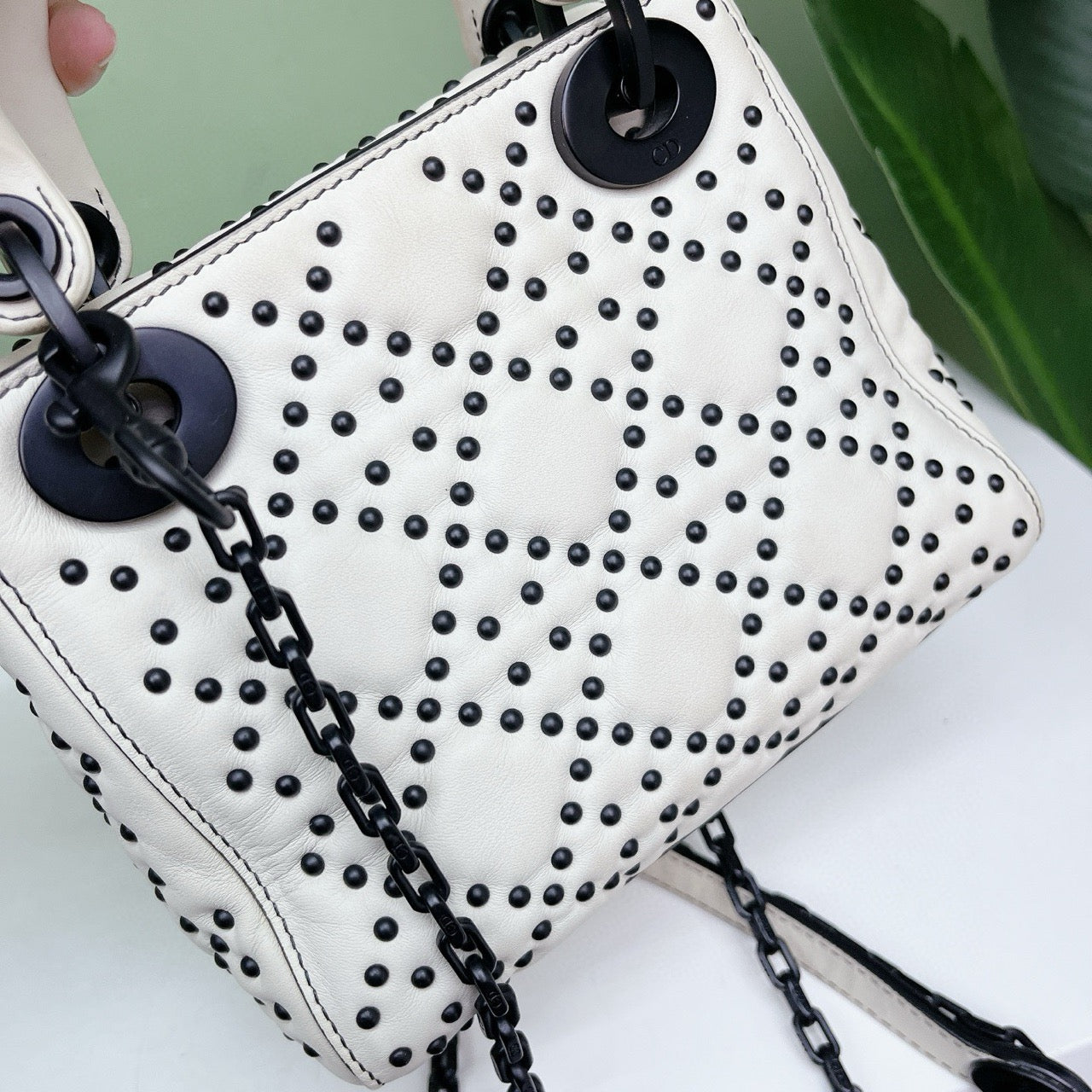 Dior - Lady Dior - Leather - White - (mini)