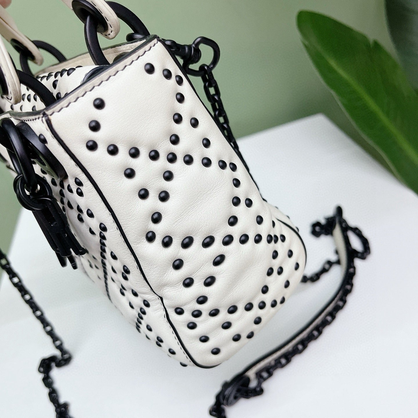 Dior - Lady Dior - Leather - White - (mini)
