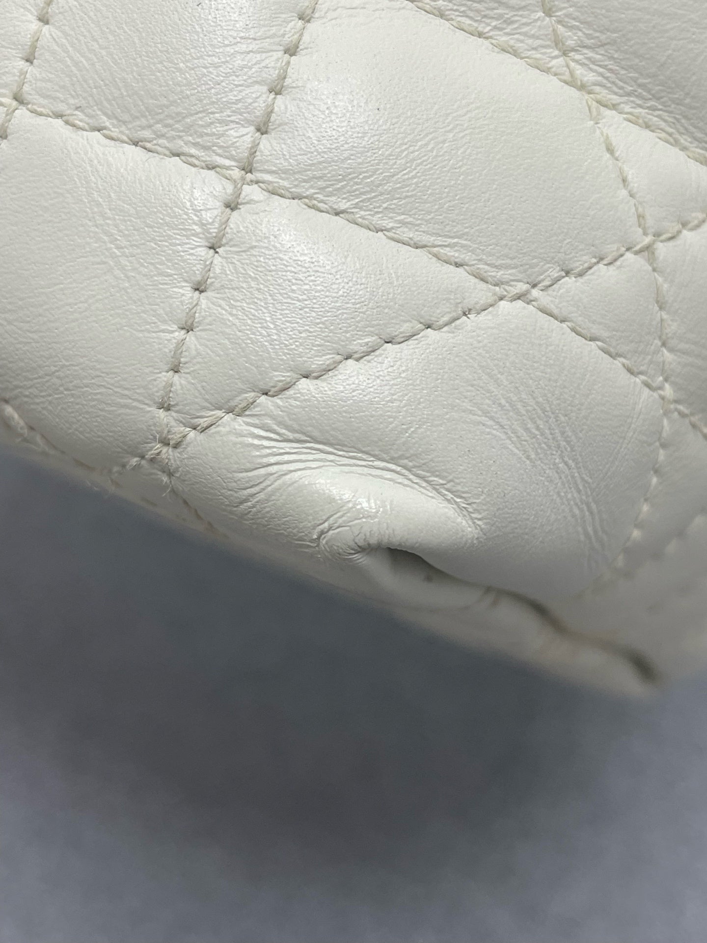 Dior - Lady Dior - Leather - White - (mini)