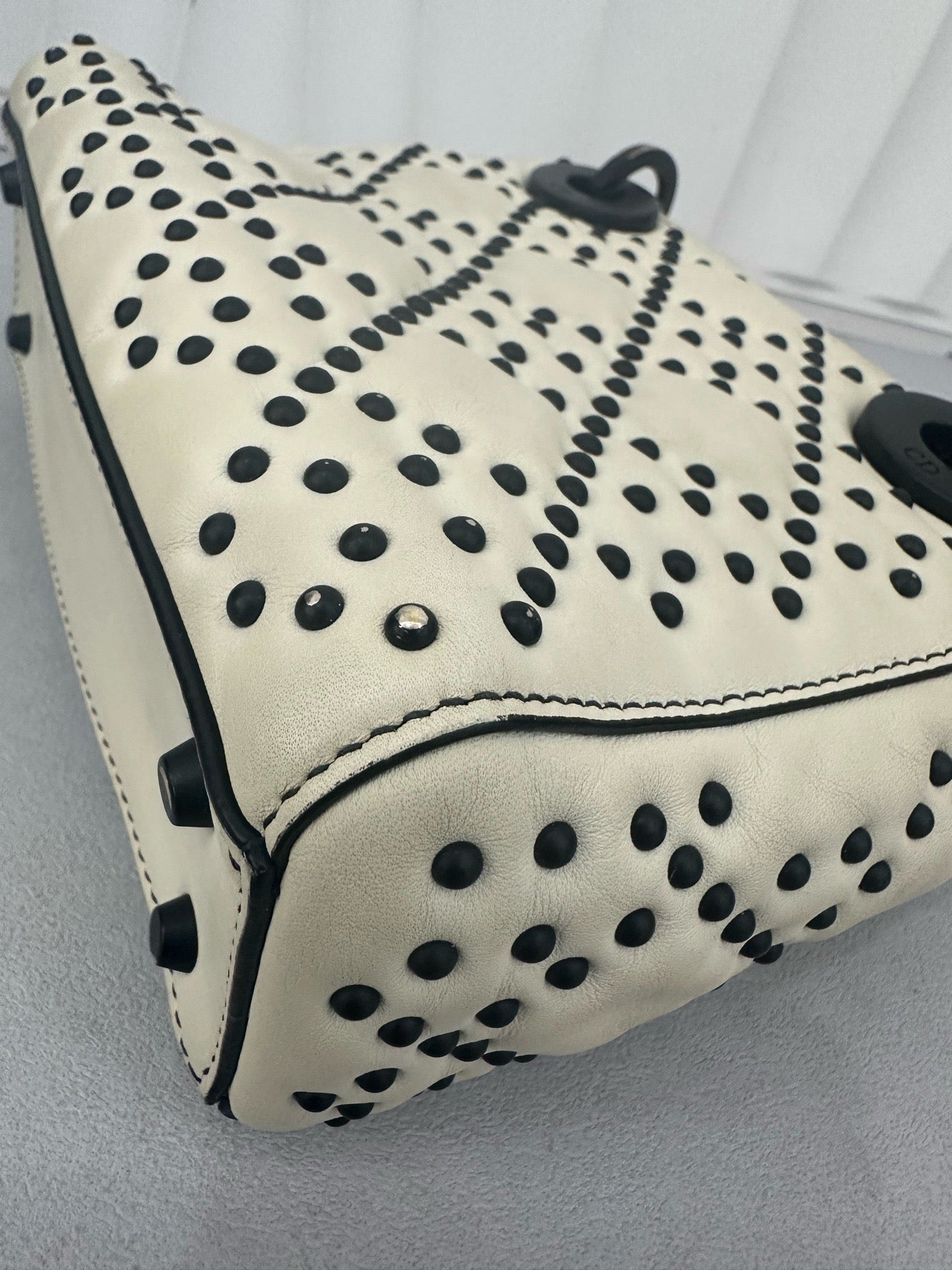 Dior - Lady Dior - Leather - White - (mini)