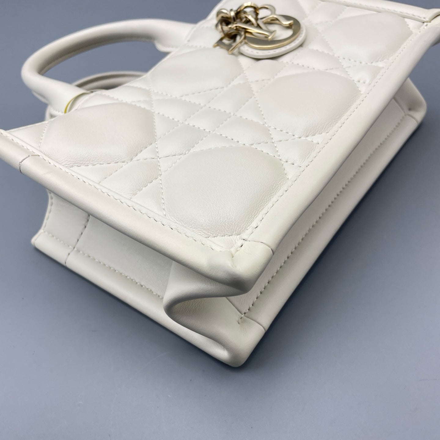 Dior - Lady Dior - Leather - White - (mini)