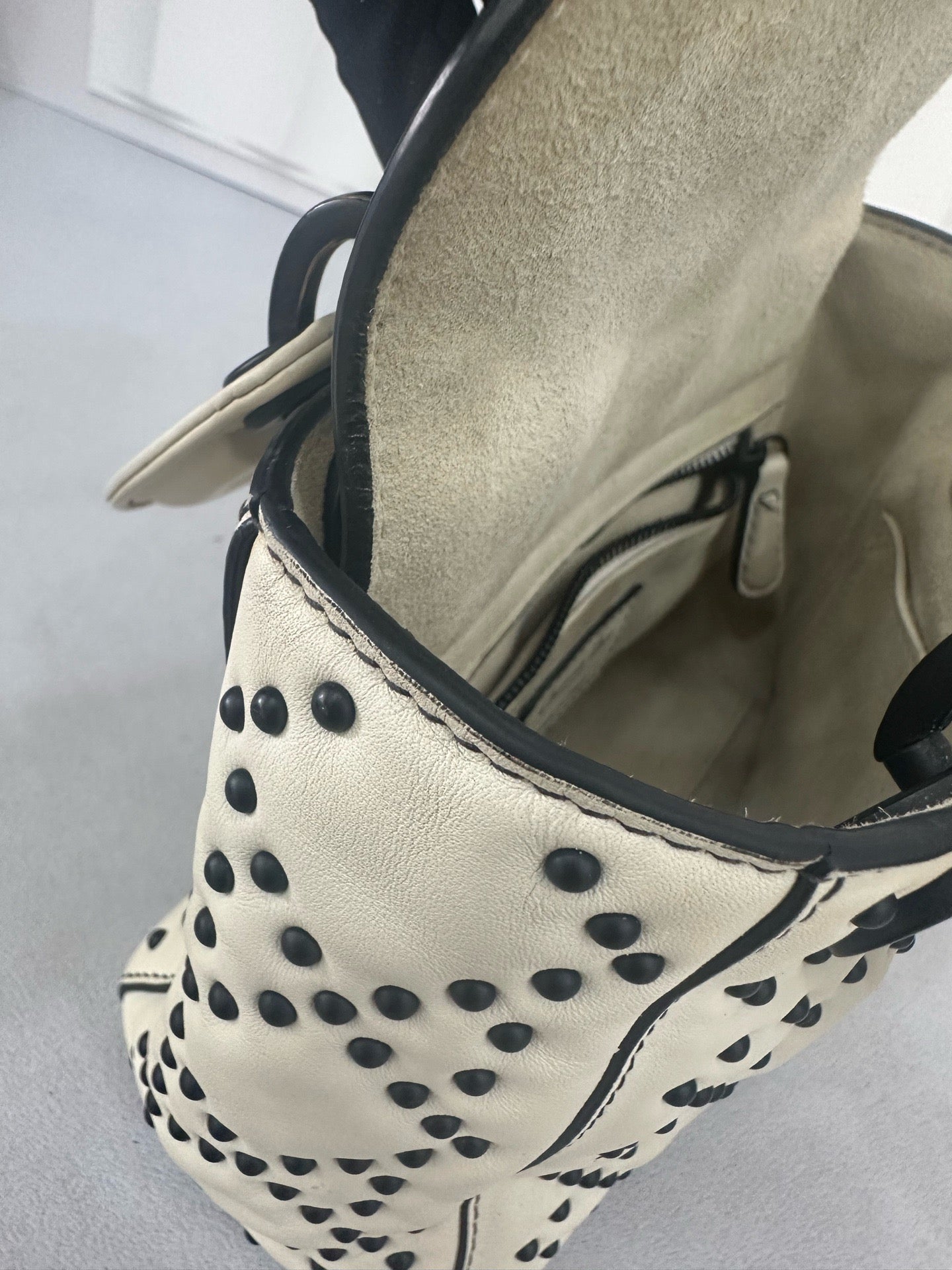 Dior - Lady Dior - Leather - White - (mini)
