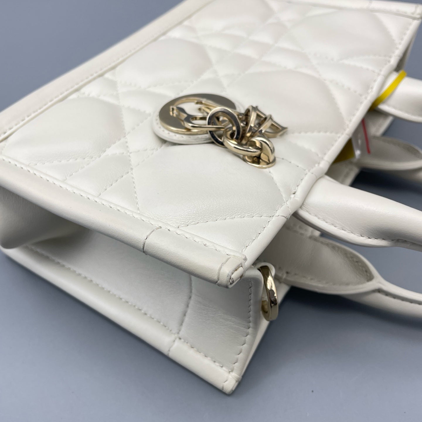 Dior - Lady Dior - Leather - White - (mini)