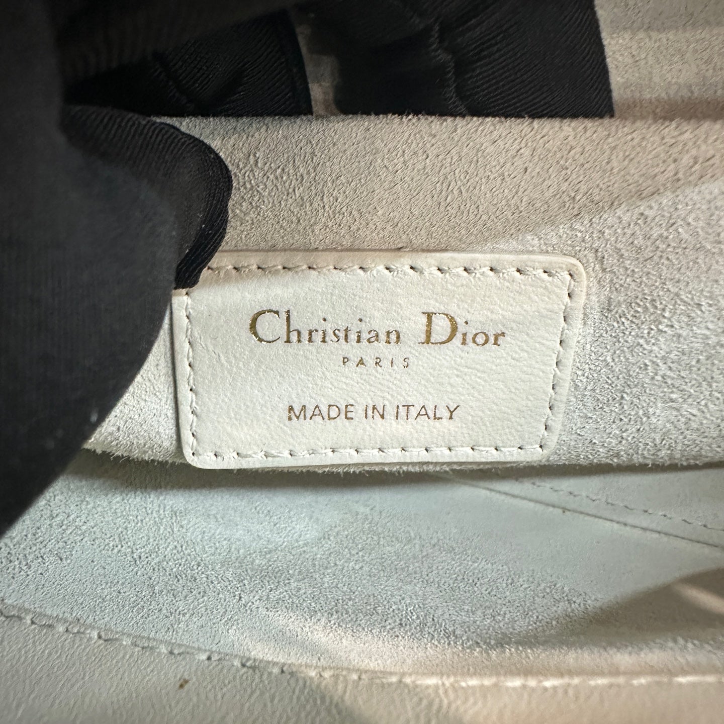 Dior - Lady Dior - Leather - White - (small)