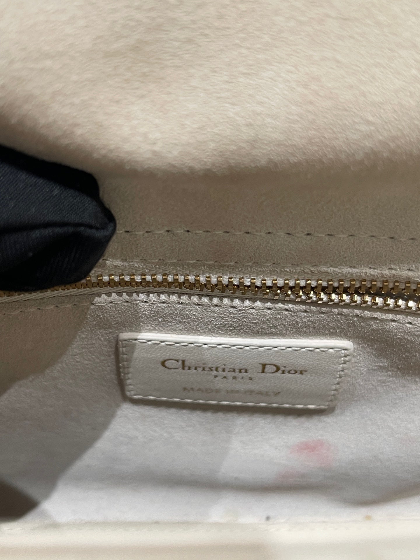 Dior - Lady Dior - Leather - White - (small)