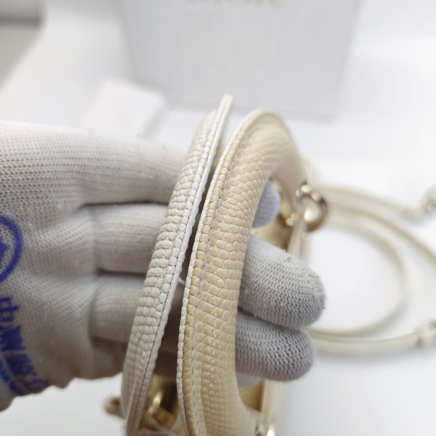 Dior - Lady Dior - Lizard - Beige - (mini)