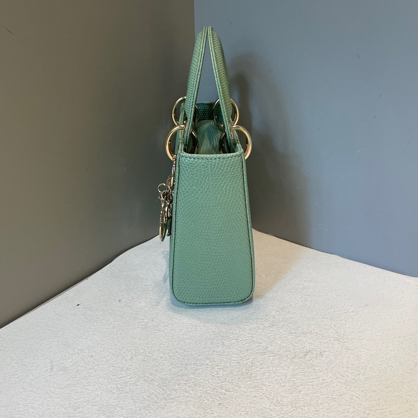 Dior - Lady Dior - Lizard - Green - (mini)