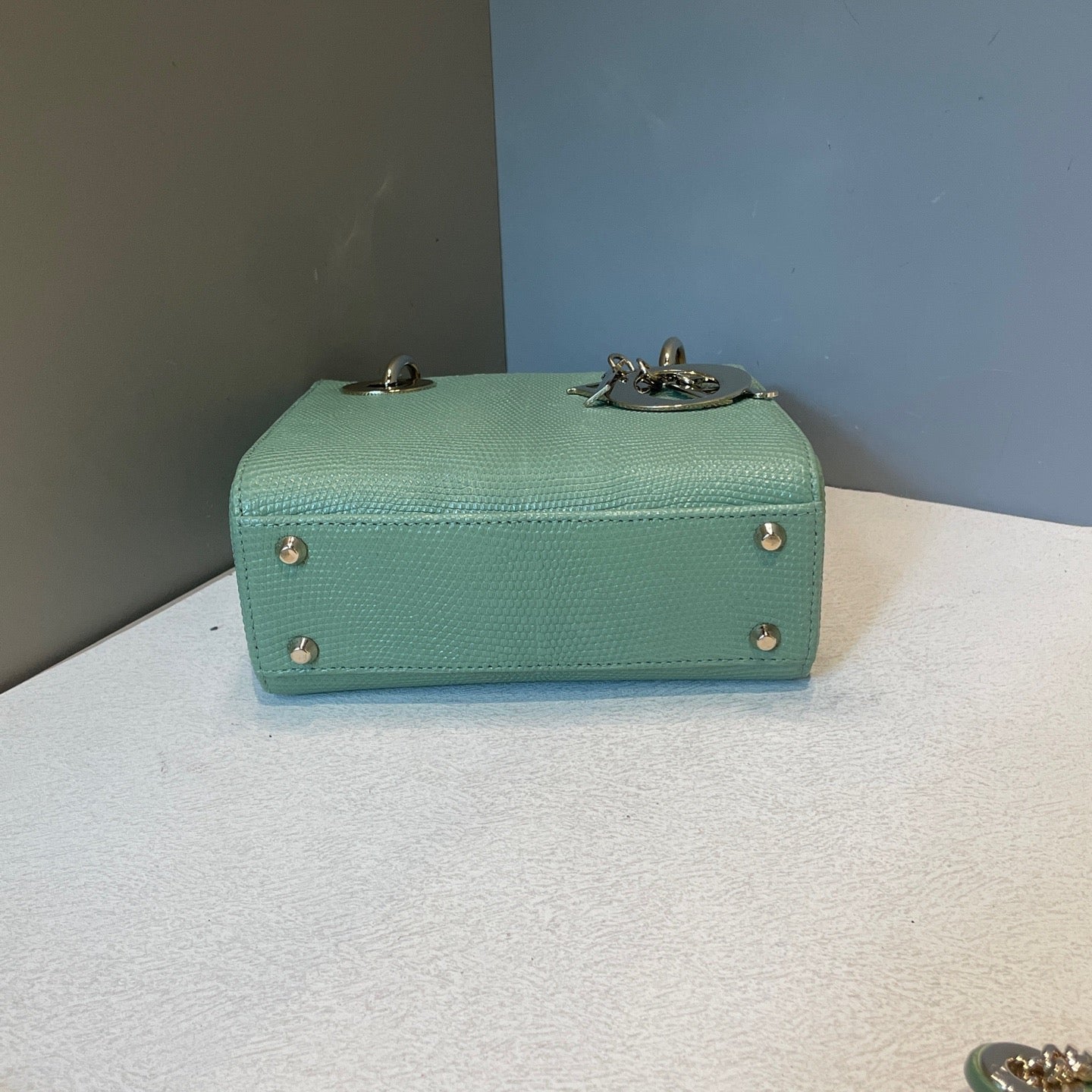 Dior - Lady Dior - Lizard - Green - (mini)