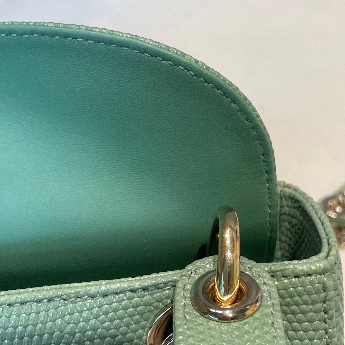 Dior - Lady Dior - Lizard - Green - (mini)