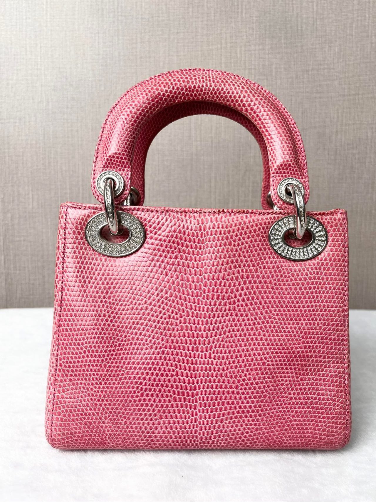 Dior - Lady Dior - Lizard - Pink - (mini)