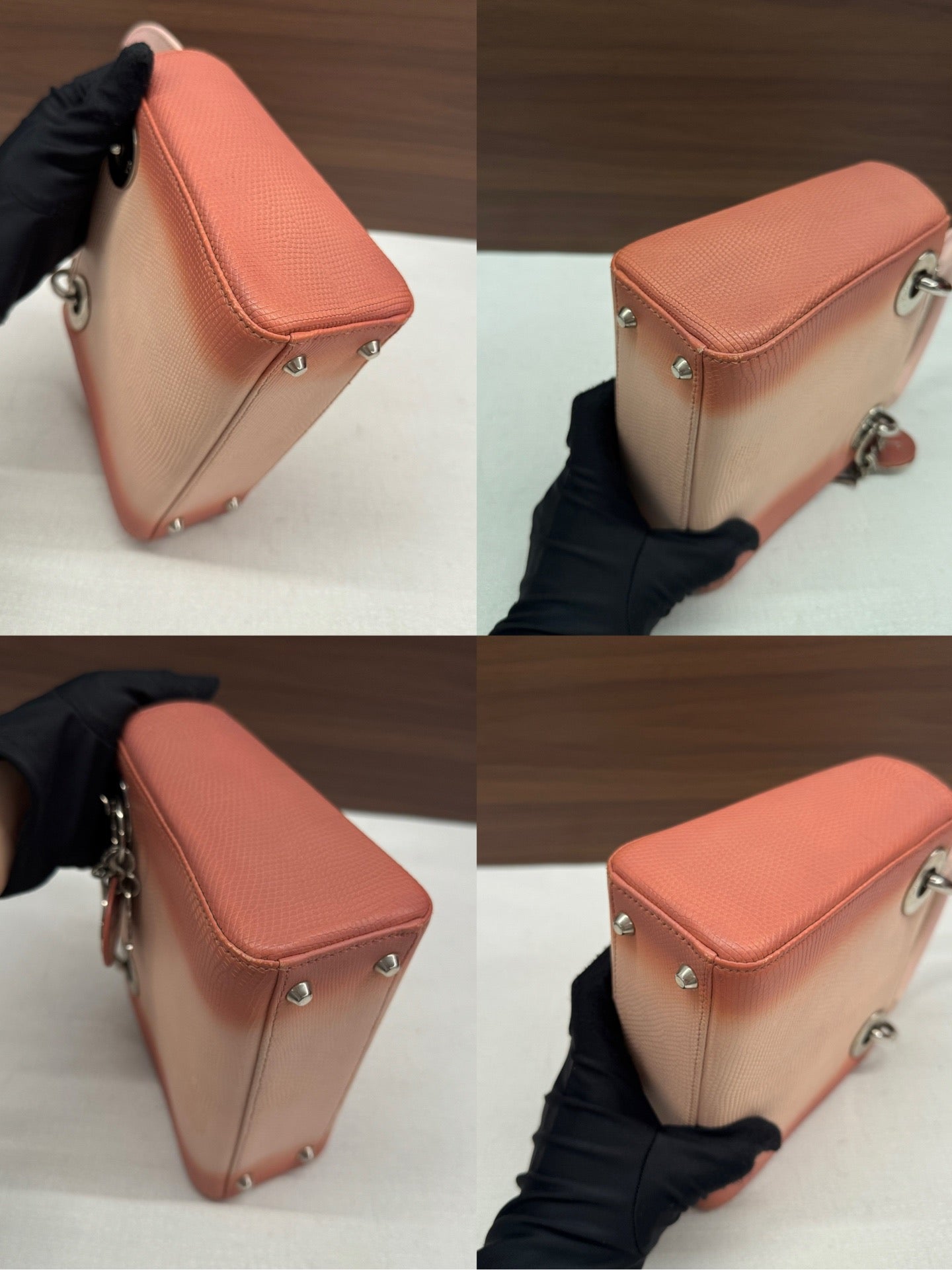 Dior - Lady Dior - Lizard - Pink - (mini)