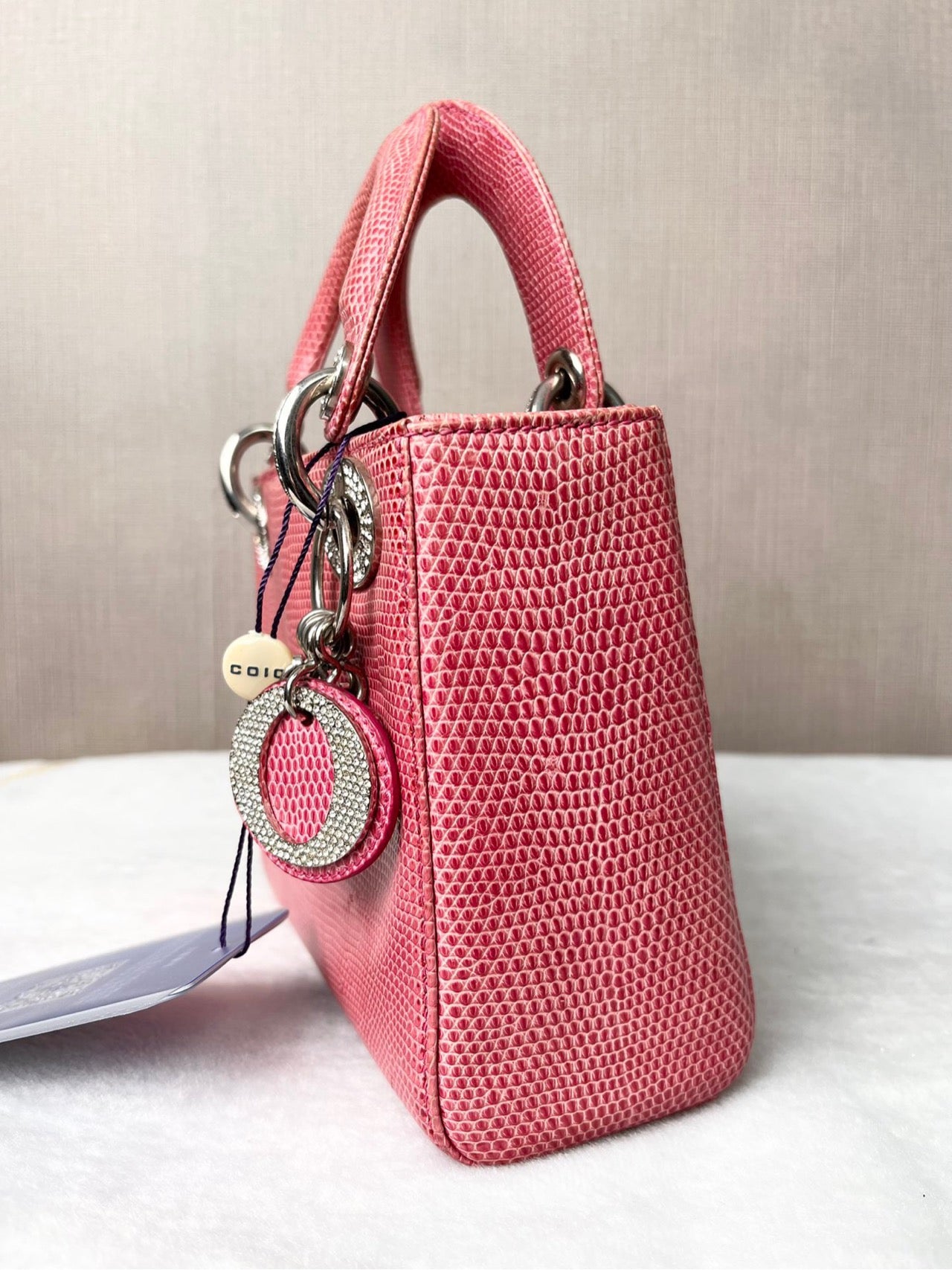 Dior - Lady Dior - Lizard - Pink - (mini)