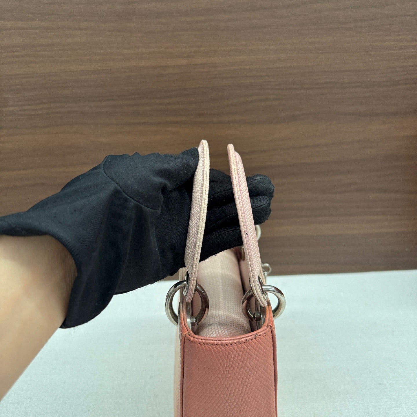 Dior - Lady Dior - Lizard - Pink - (mini)
