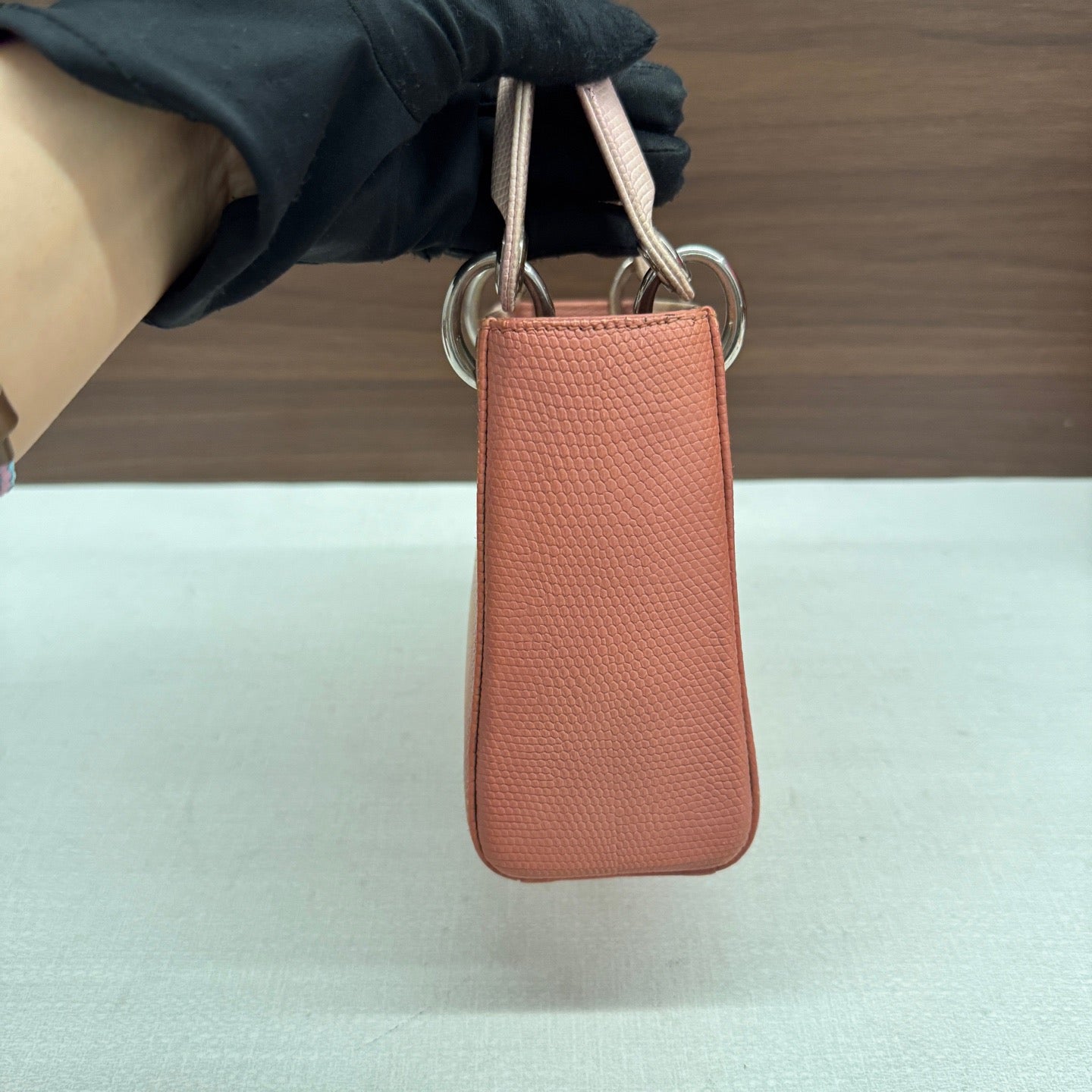 Dior - Lady Dior - Lizard - Pink - (mini)