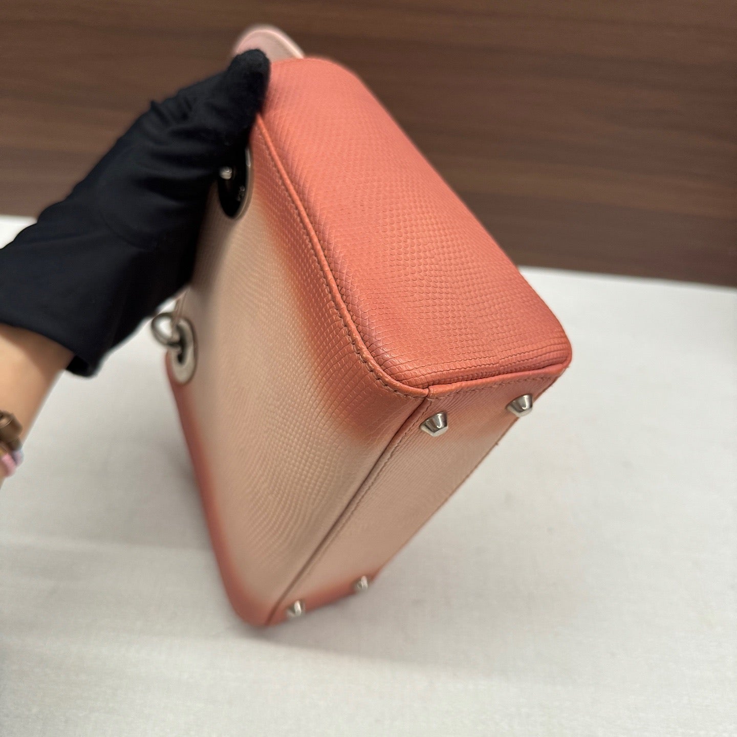 Dior - Lady Dior - Lizard - Pink - (mini)