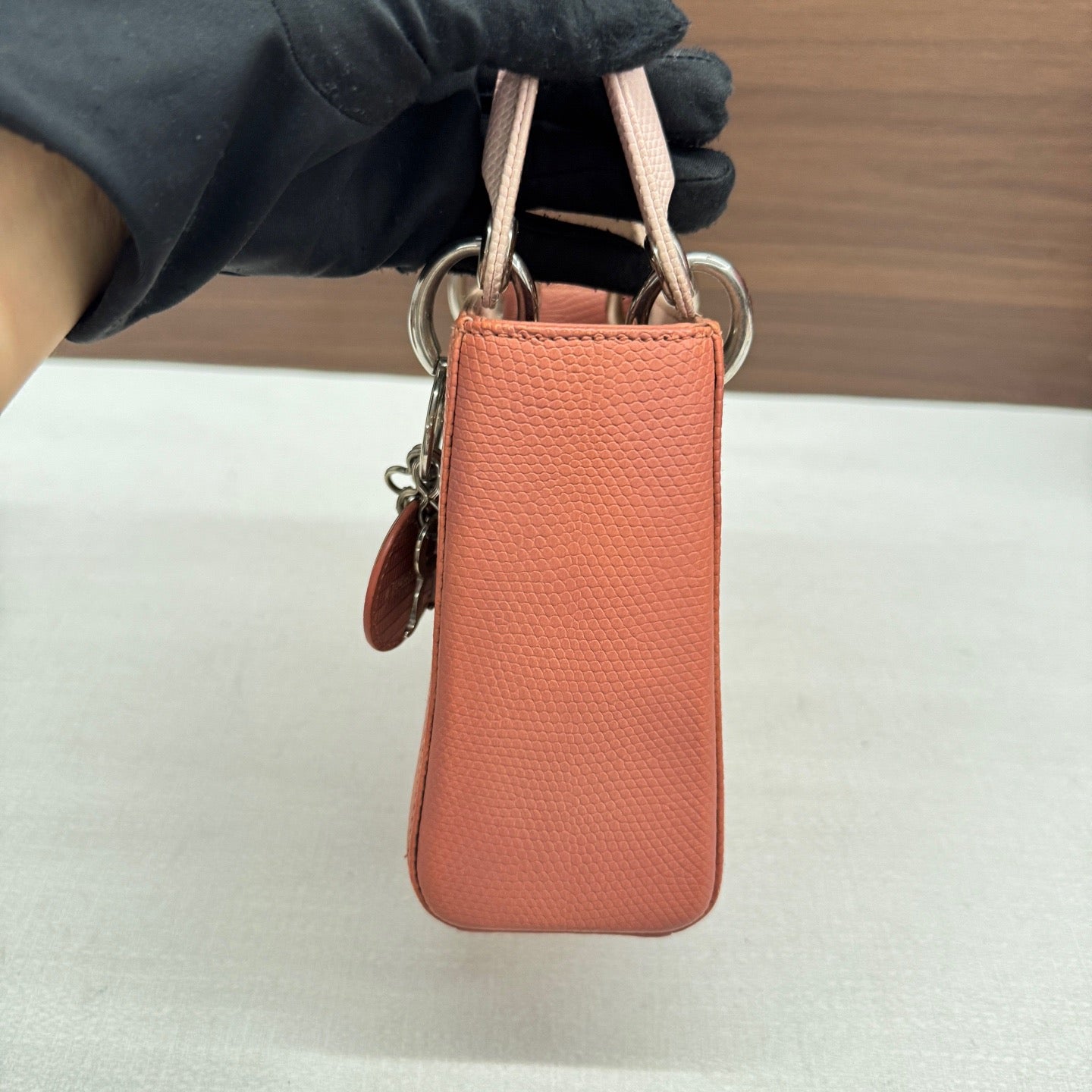 Dior - Lady Dior - Lizard - Pink - (mini)