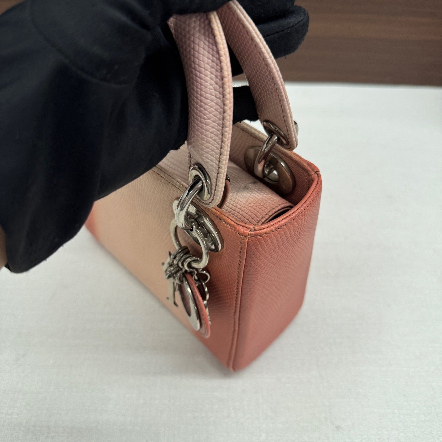 Dior - Lady Dior - Lizard - Pink - (mini)