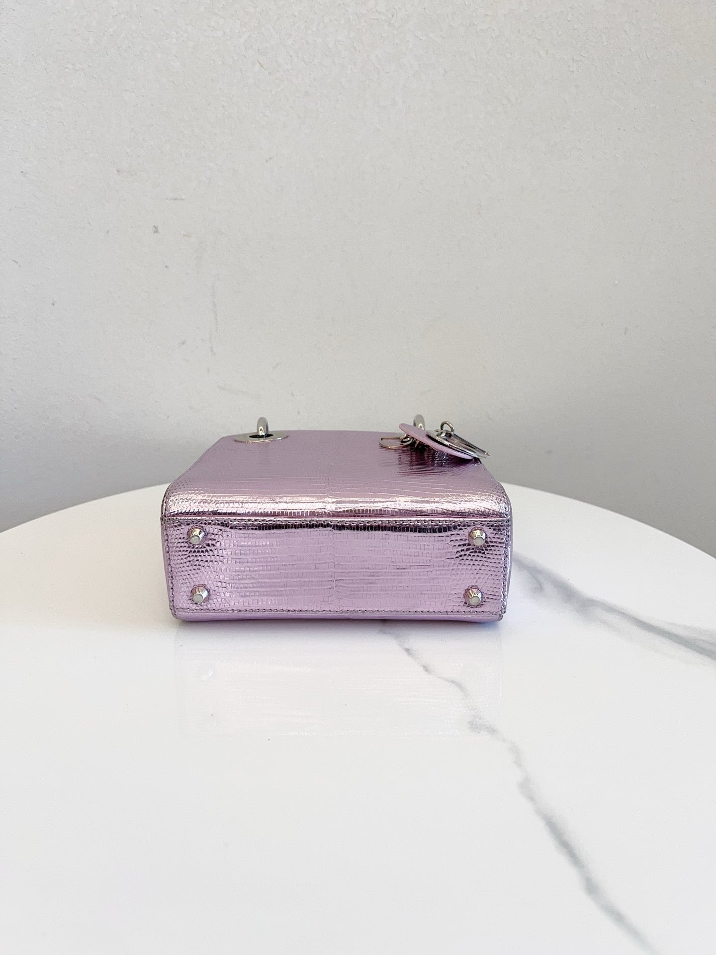 Dior - Lady Dior - Lizard - Purple - (mini)
