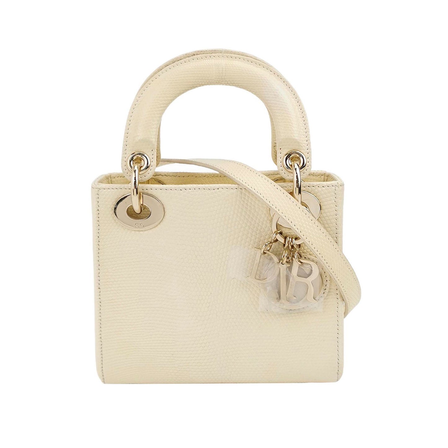 Dior - Lady Dior - Lizard - Yellow - (mini)
