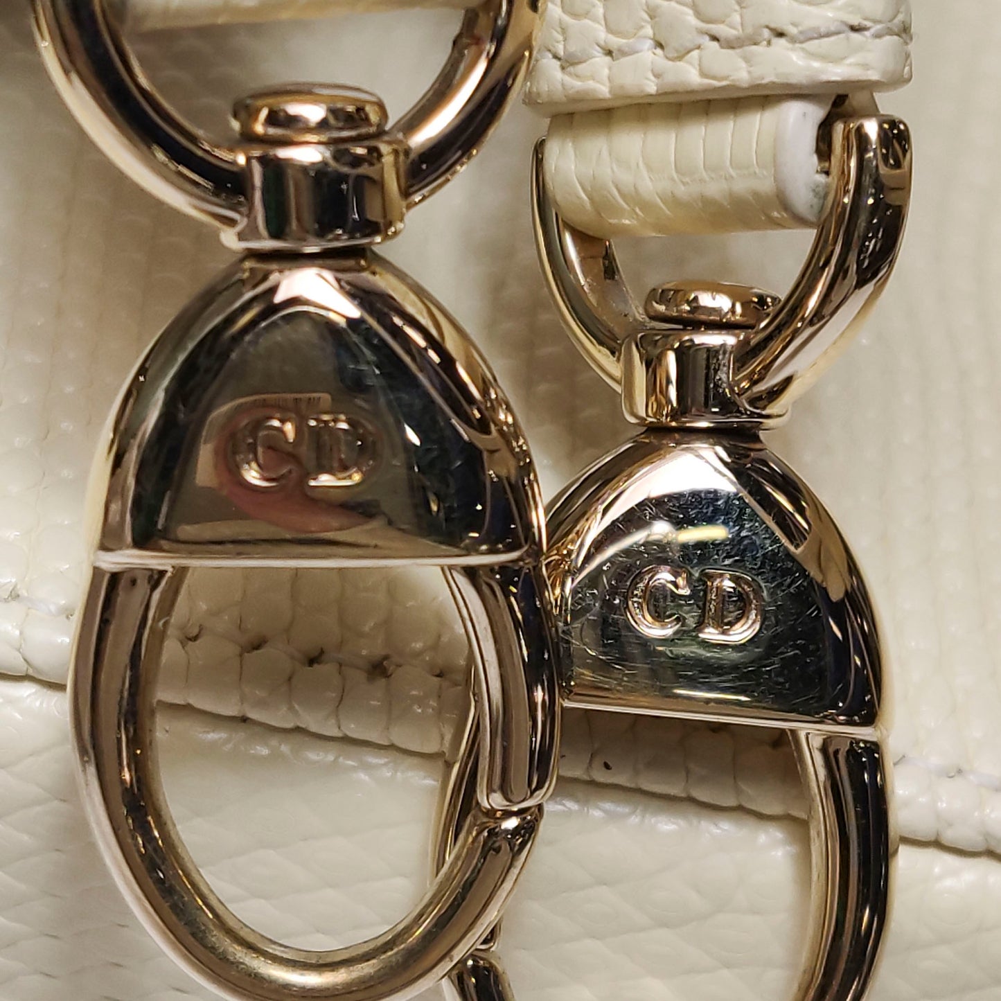 Dior - Lady Dior - Lizard - Yellow - (mini)
