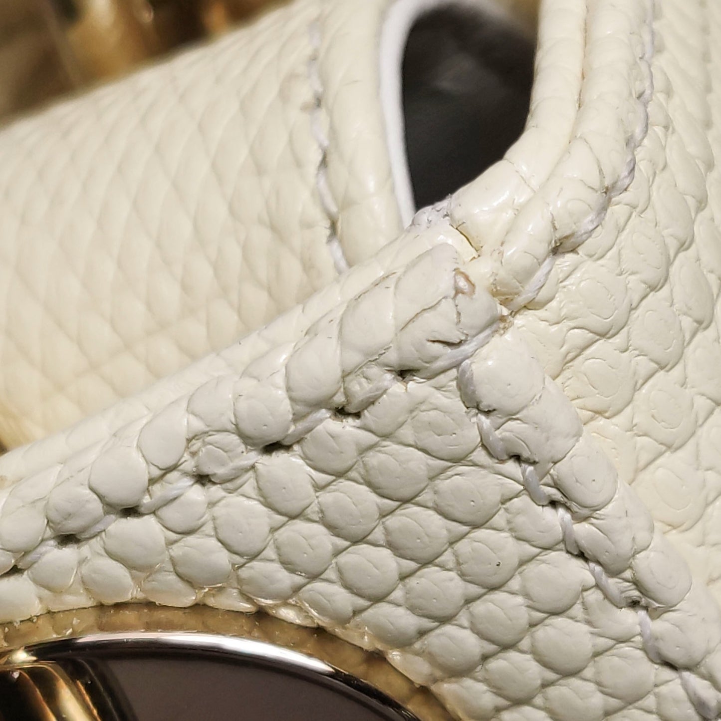 Dior - Lady Dior - Lizard - Yellow - (mini)