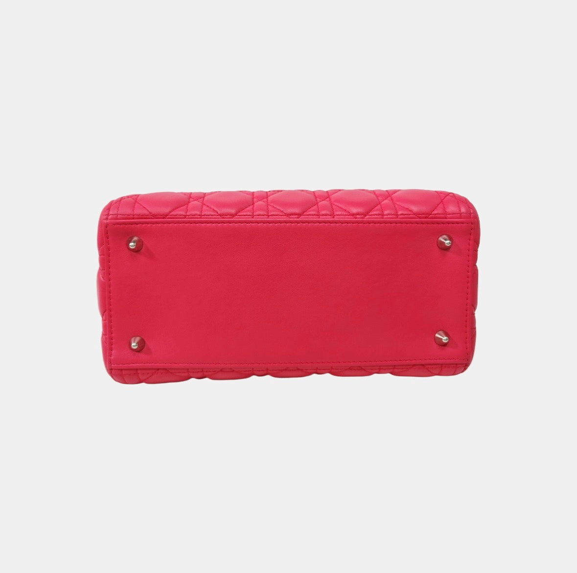 Dior - Lady Dior Medium - Leather - Pink - (medium)