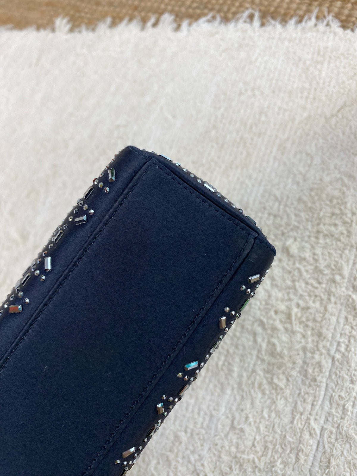 Dior - Lady Dior Mini - Cloth - Black - (Mini)