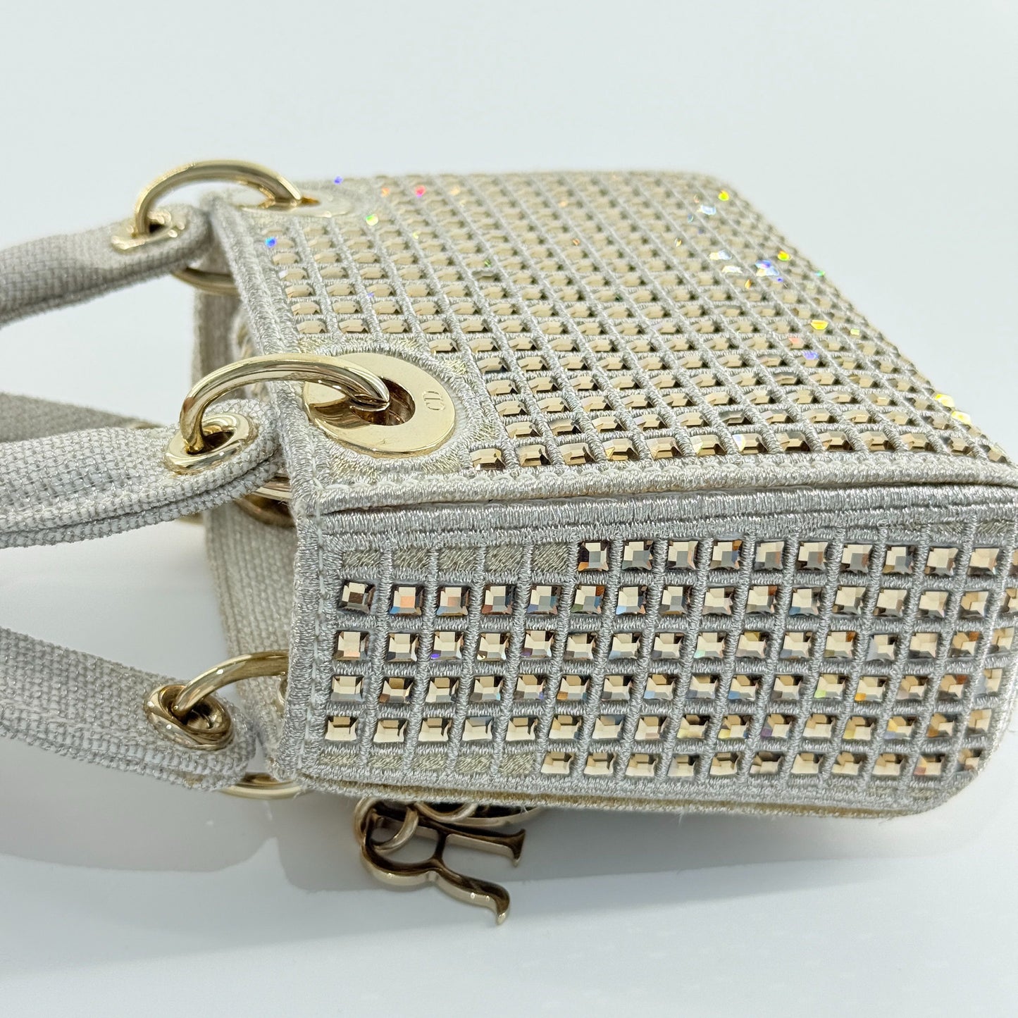 Dior - Lady Dior Mini - Glitter - Gold - (mini)