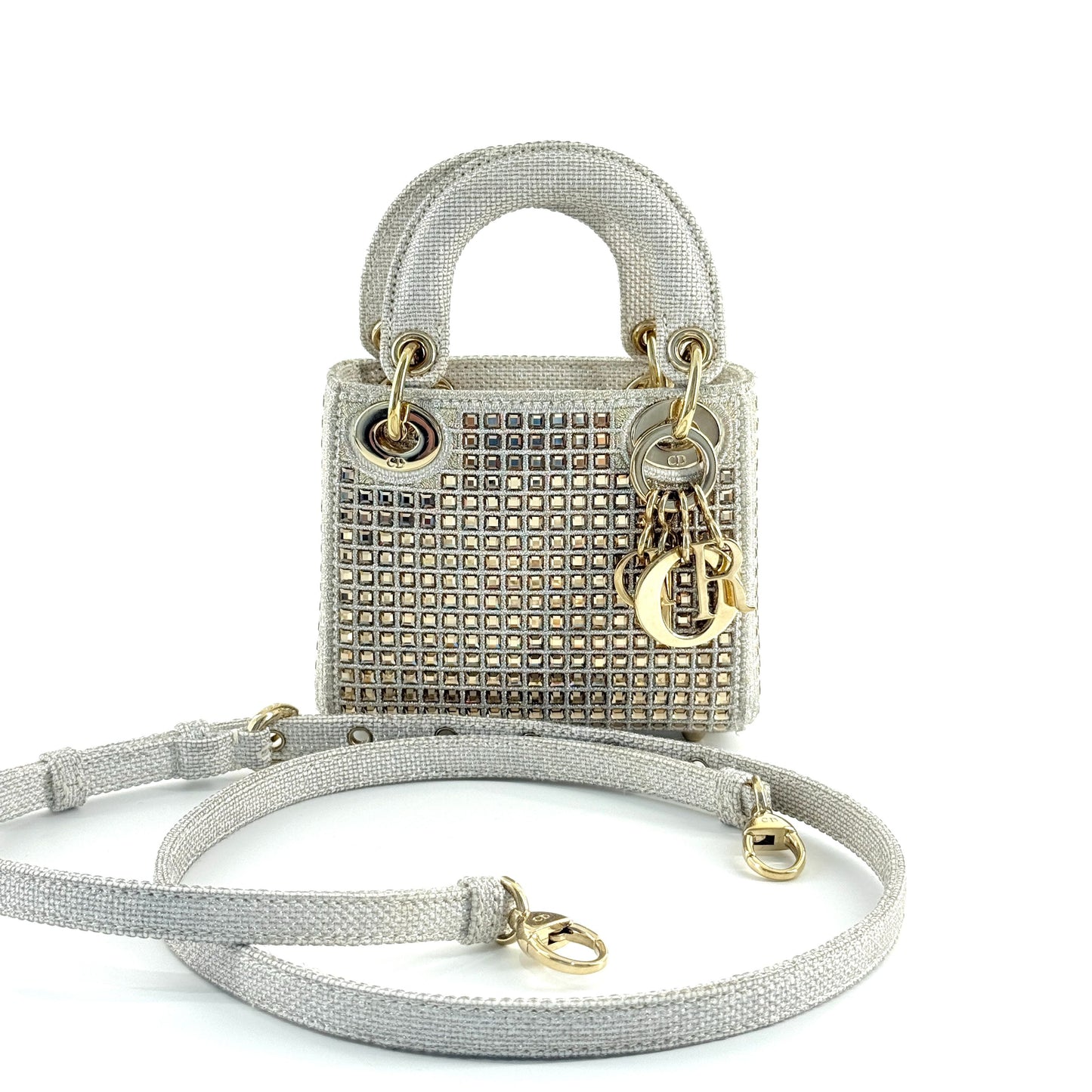 Dior - Lady Dior Mini - Glitter - Gold - (mini)