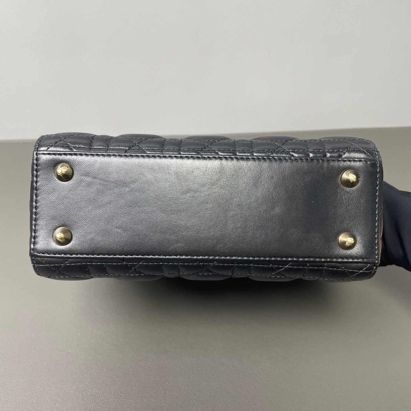 Dior - Lady Dior Mini - Lambskin leather - Black - (Mini)