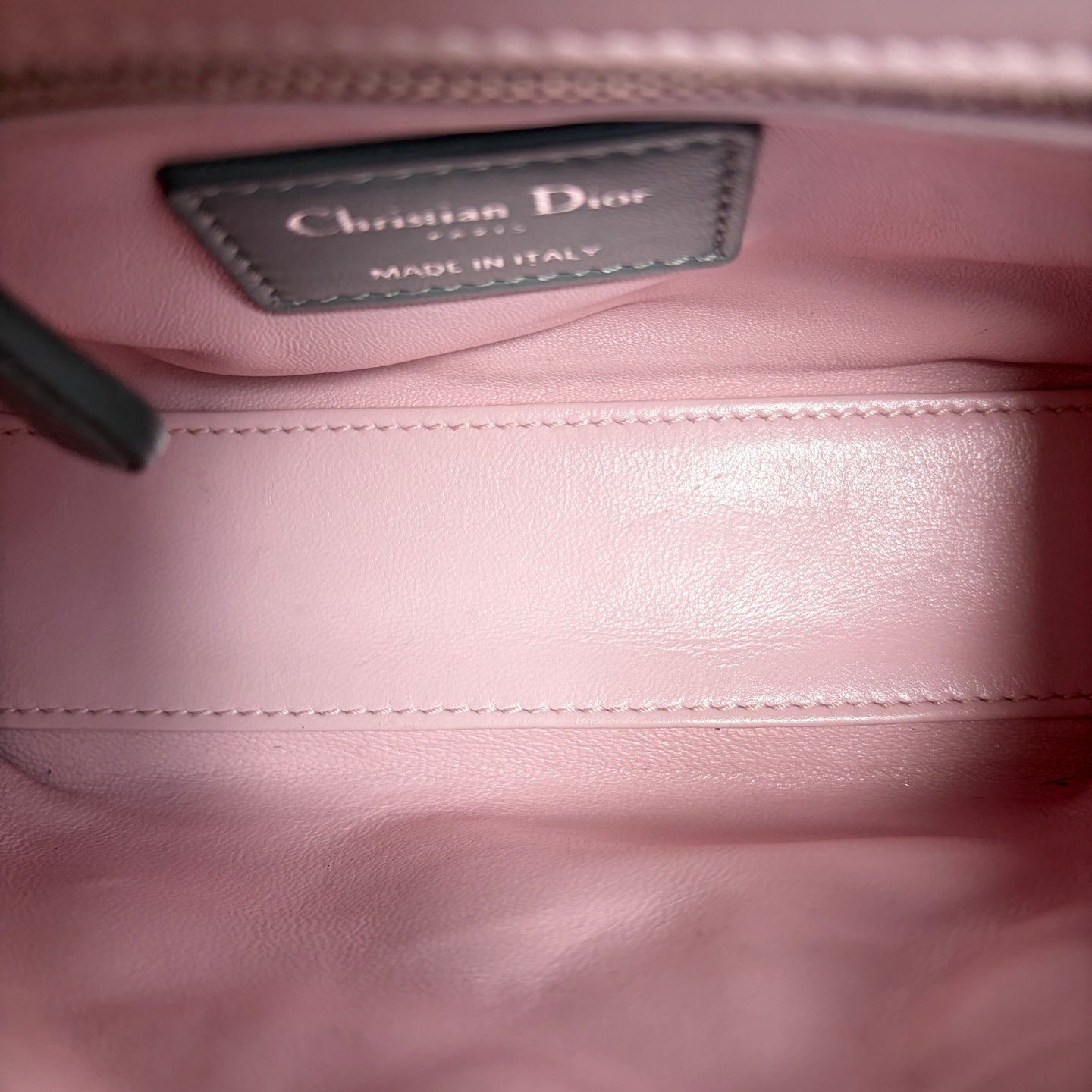 Dior - Lady Dior Mini - Lambskin leather - Multicolour (Hot Pink, Light Pink, Grey) - (Mini)
