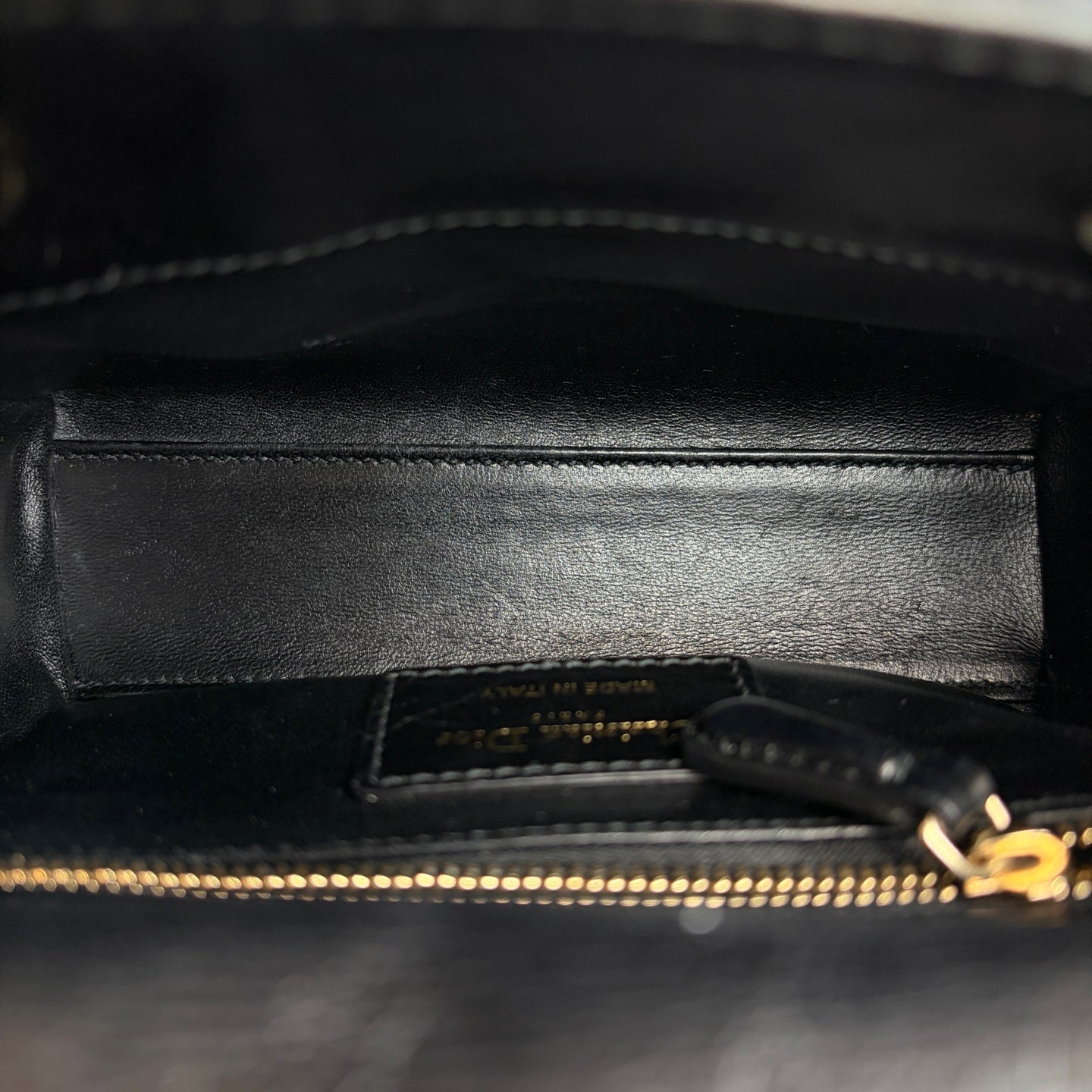 Dior - Lady Dior Mini - Leather - Black - (mini)