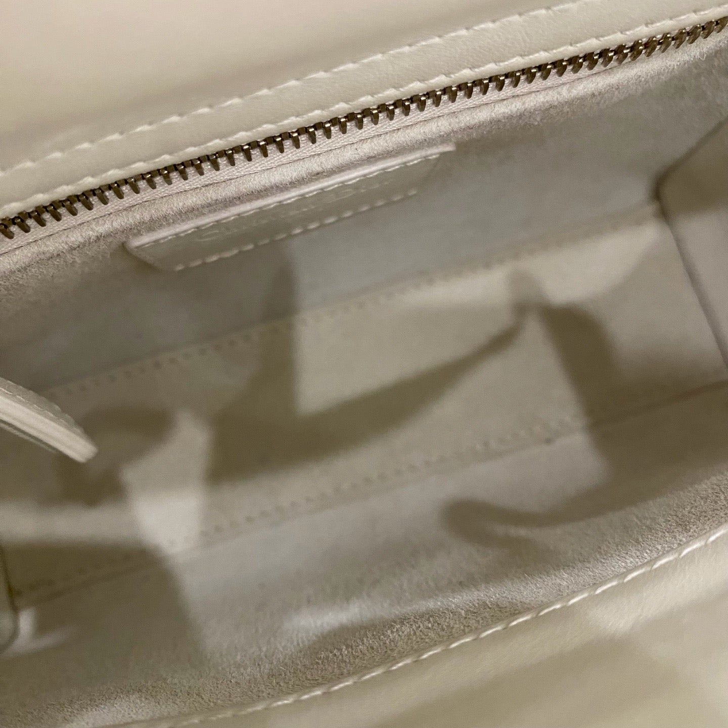 Dior - Lady Dior Mini - Matte calfskin leather - White - (Mini)