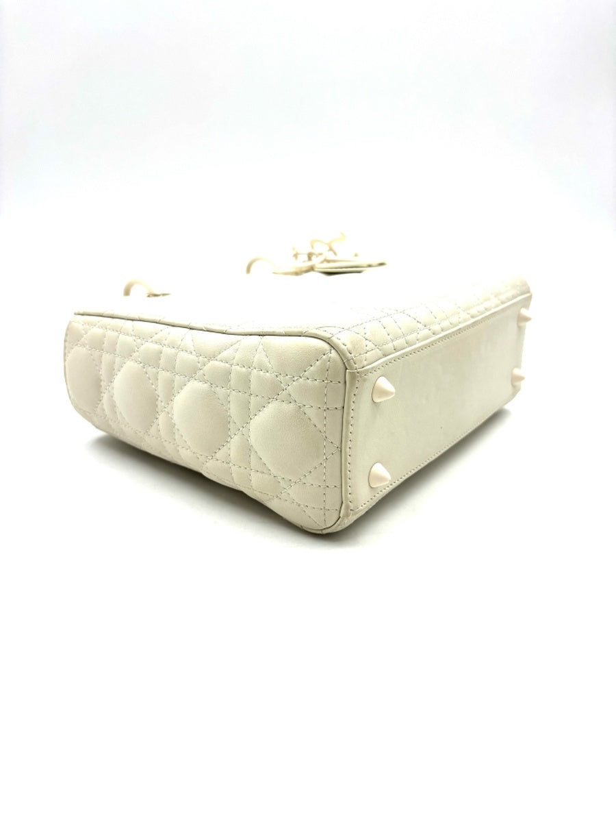 Dior - Lady Dior My ABCDior - Leather - Beige - (small)
