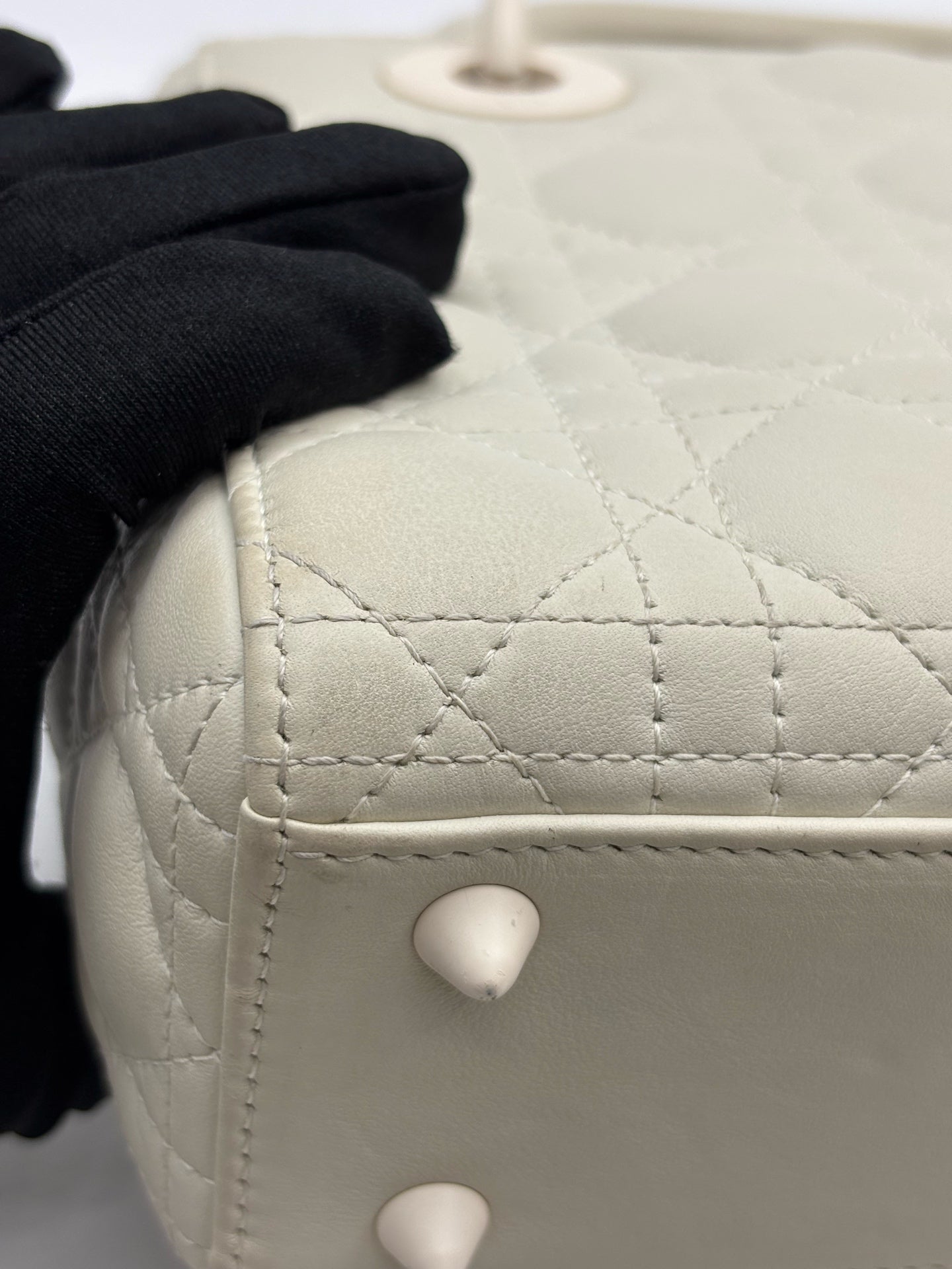 Dior - Lady Dior My ABCDior - Leather - Beige - (small)