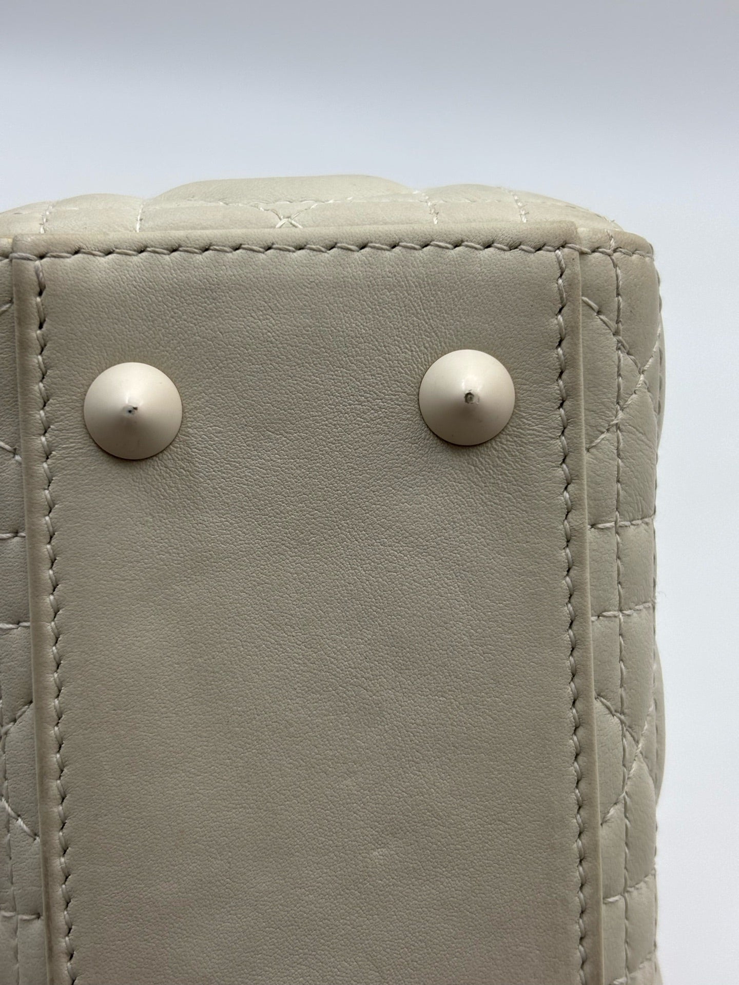Dior - Lady Dior My ABCDior - Leather - Beige - (small)