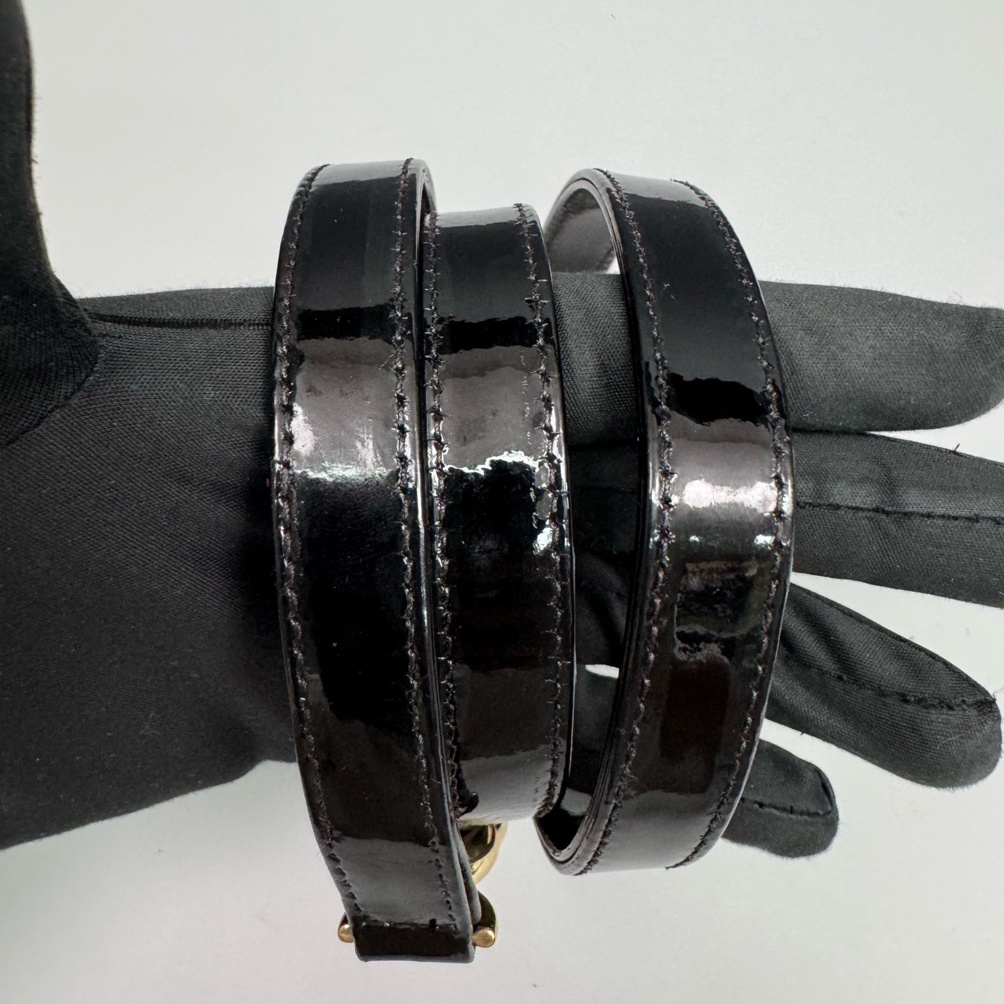 Dior - Lady Dior - Patent leather - Black - (Large)