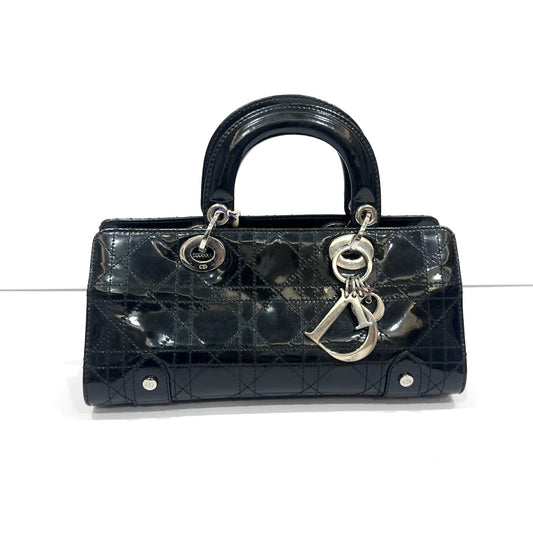 Dior - Lady Dior - Patent leather - Black - (medium)