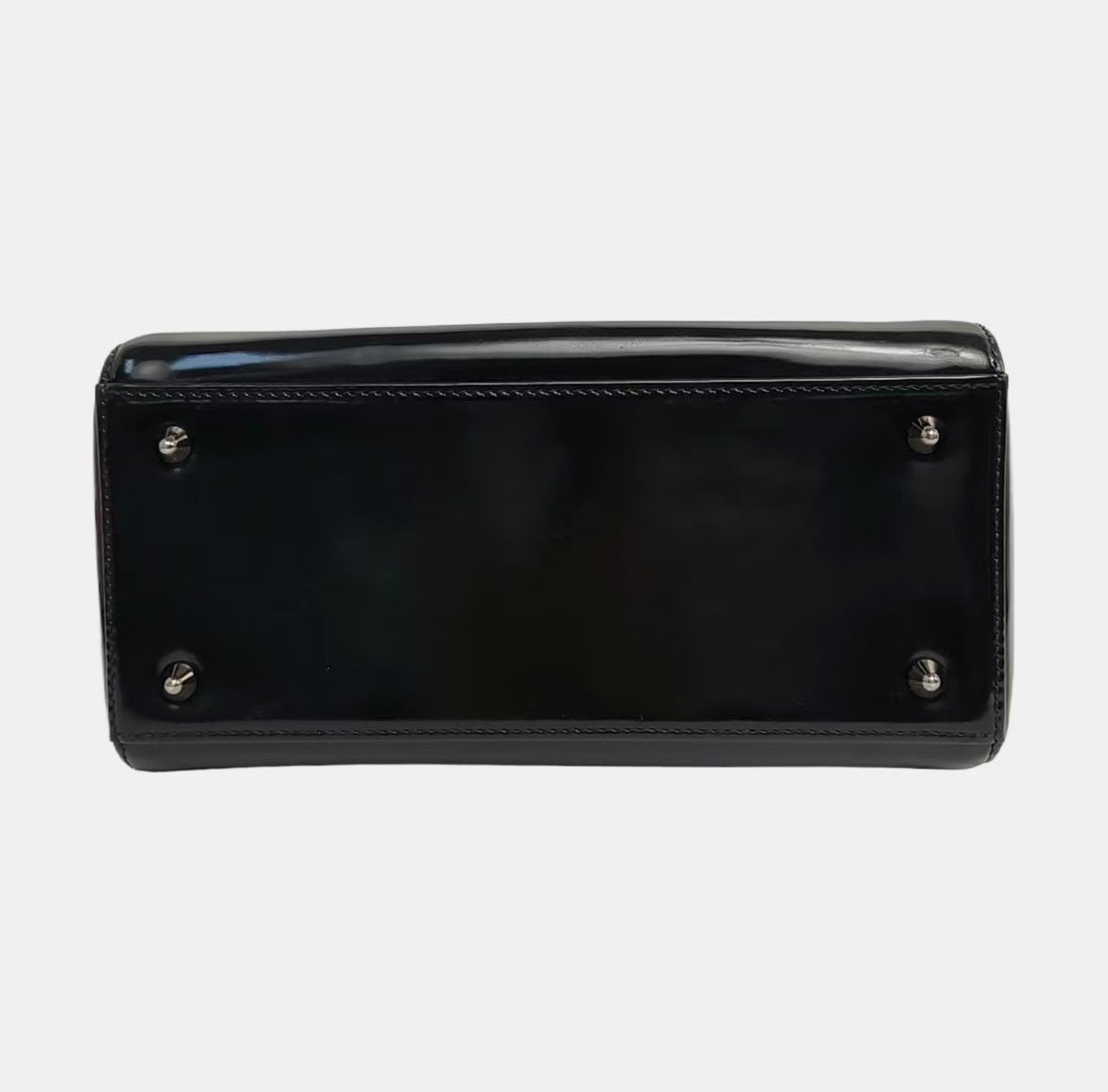 Dior - Lady Dior - Patent leather - Black - (medium)