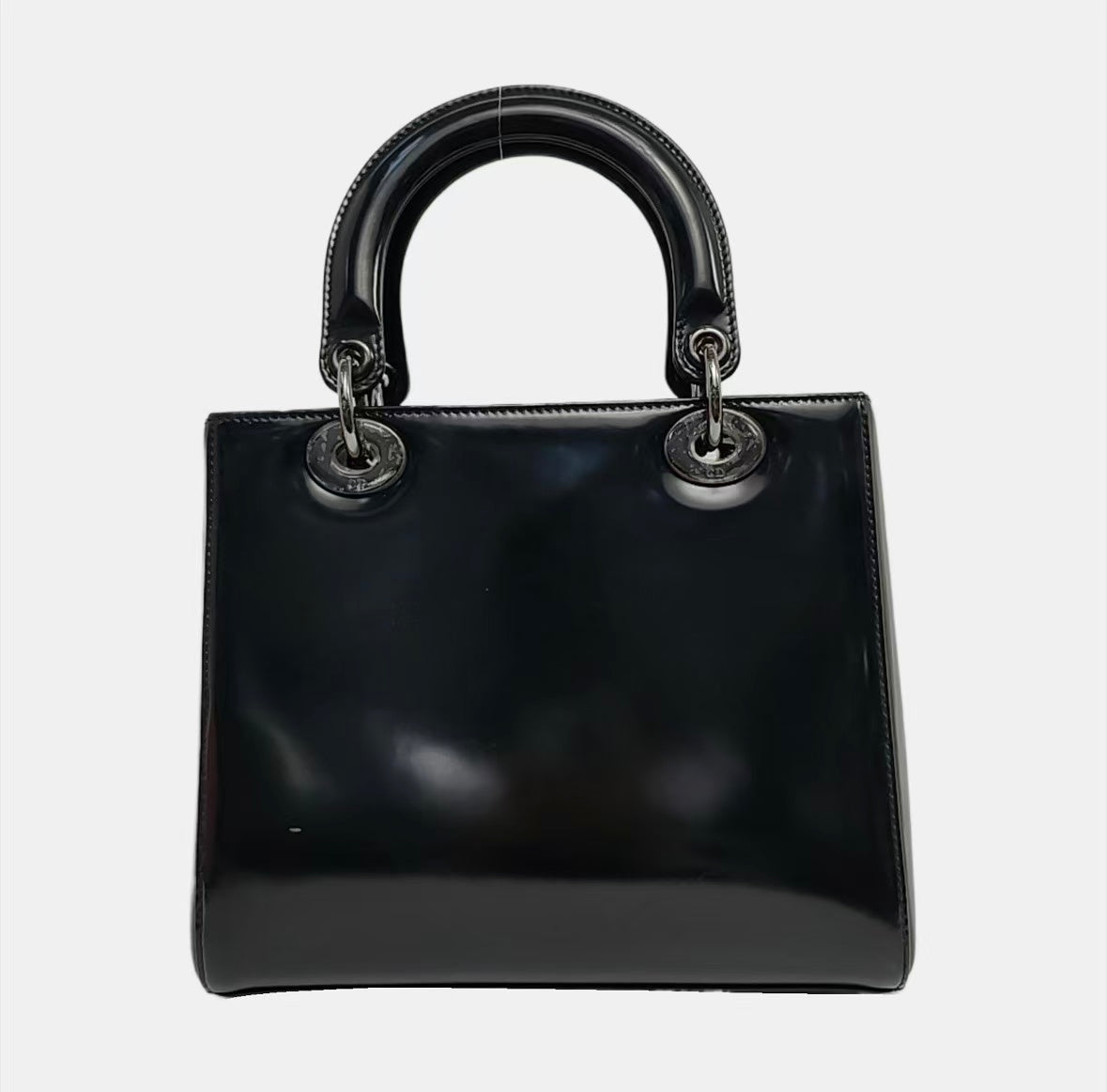 Dior - Lady Dior - Patent leather - Black - (medium)
