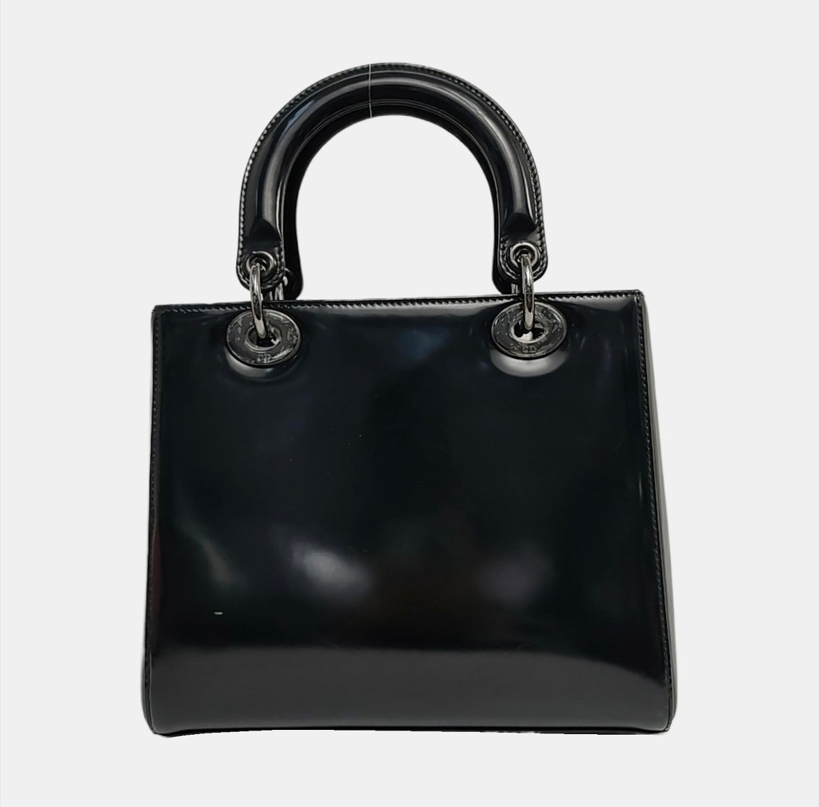 Dior - Lady Dior - Patent leather - Black - (medium)