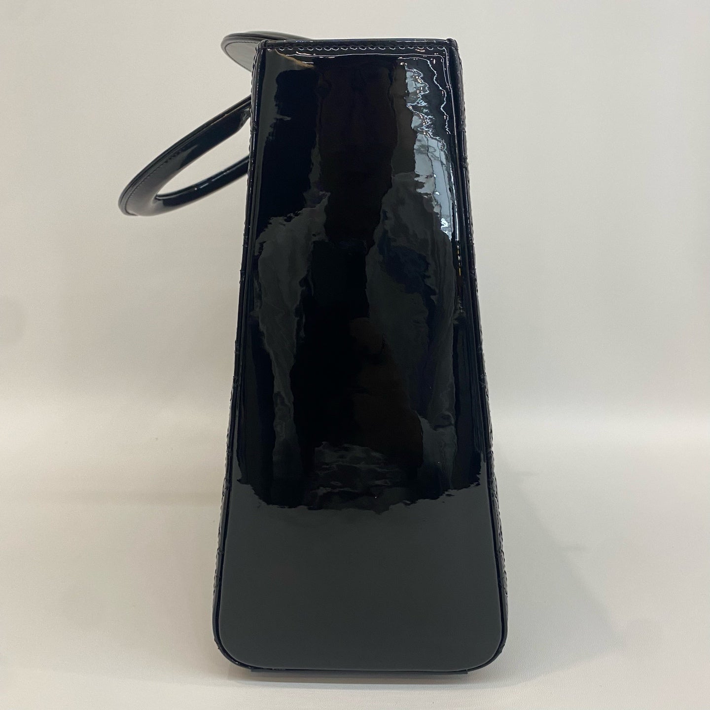 Dior - Lady Dior - Patent leather - Black - (medium)