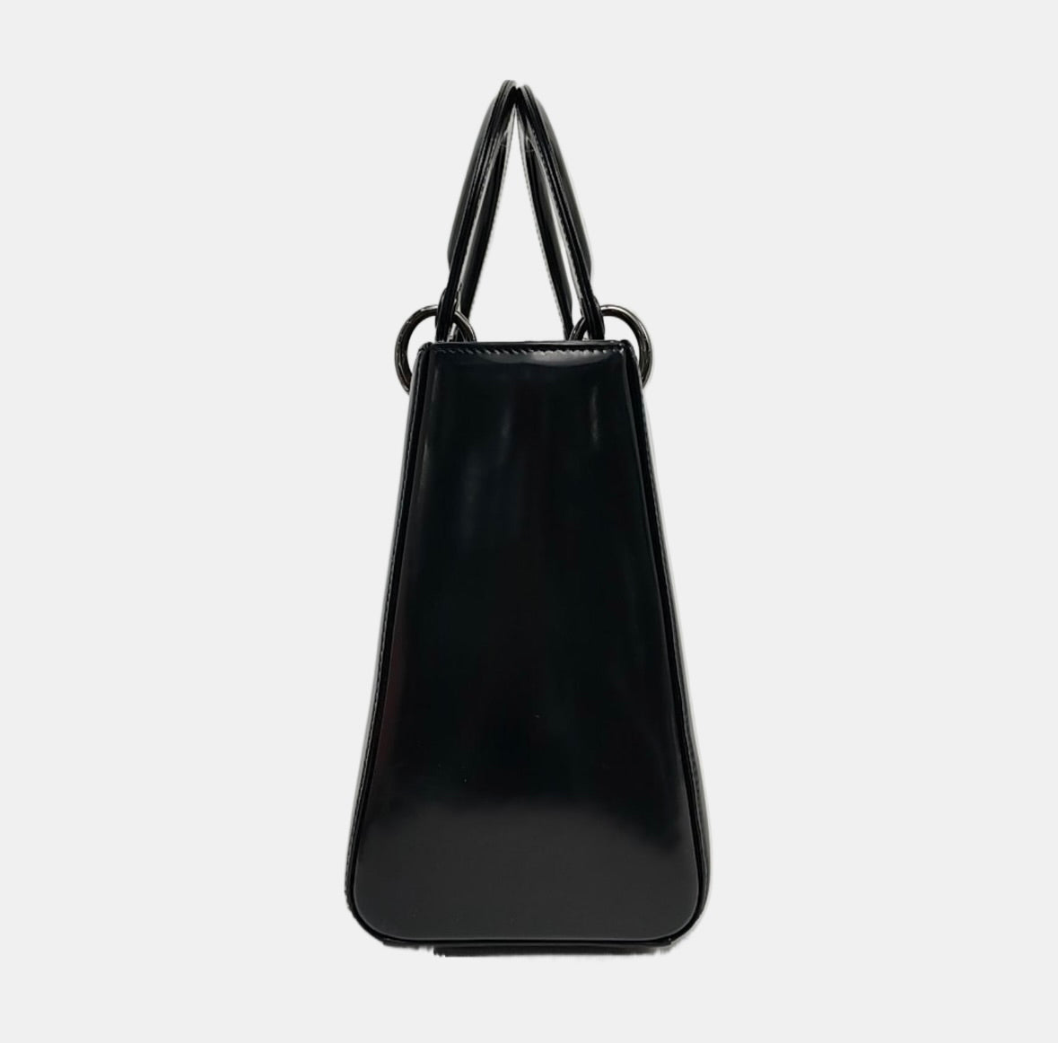 Dior - Lady Dior - Patent leather - Black - (medium)