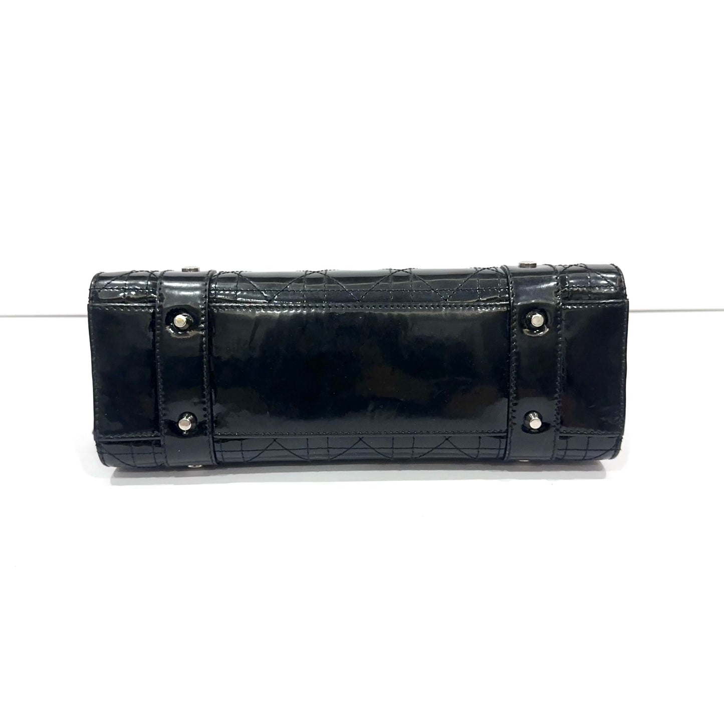 Dior - Lady Dior - Patent leather - Black - (medium)
