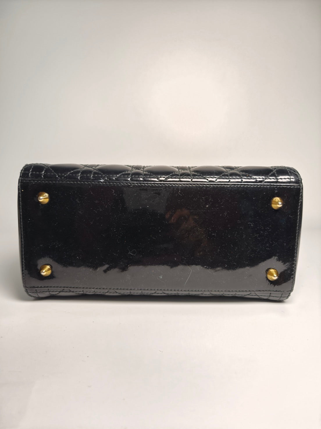 Dior - Lady Dior - Patent leather - Black - (medium)