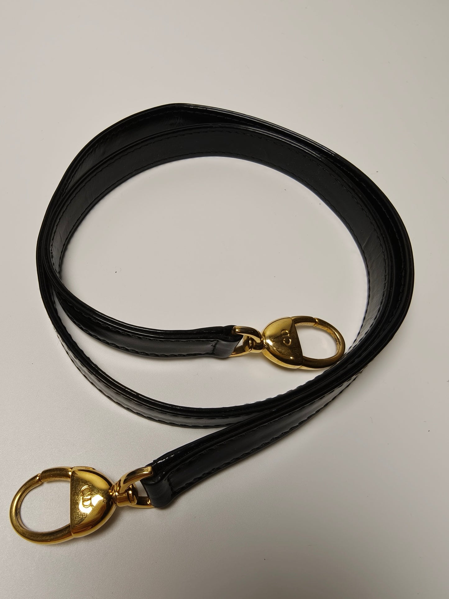 Dior - Lady Dior - Patent leather - Black - (medium)